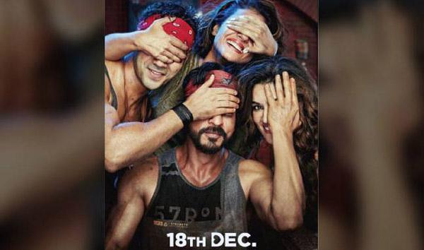 SRK unveils 'half a look' of 'Dilwale' 
